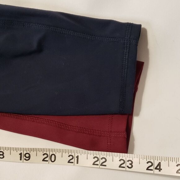 Leggings Rebox and New Balance, Maroon and blue size Medium - Picture 5 of 6